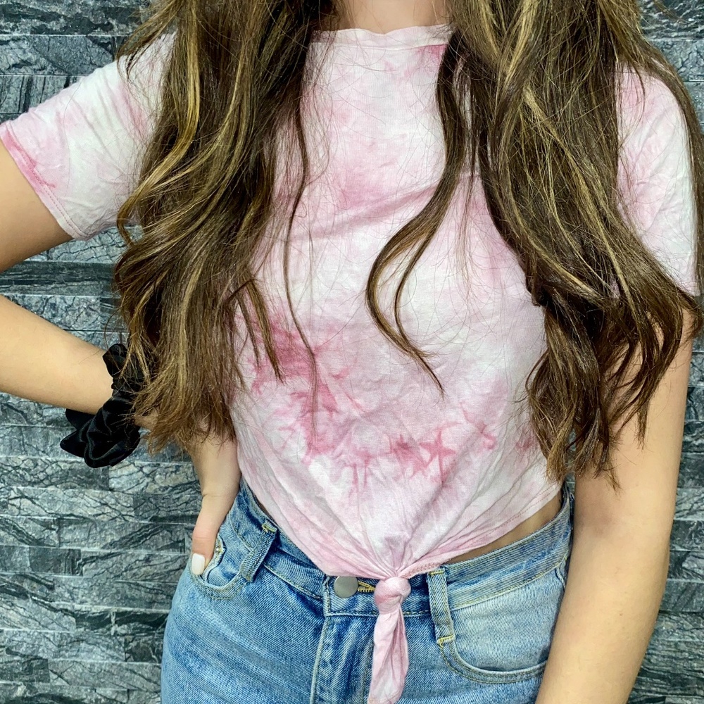 Tie-Dye Crop Top